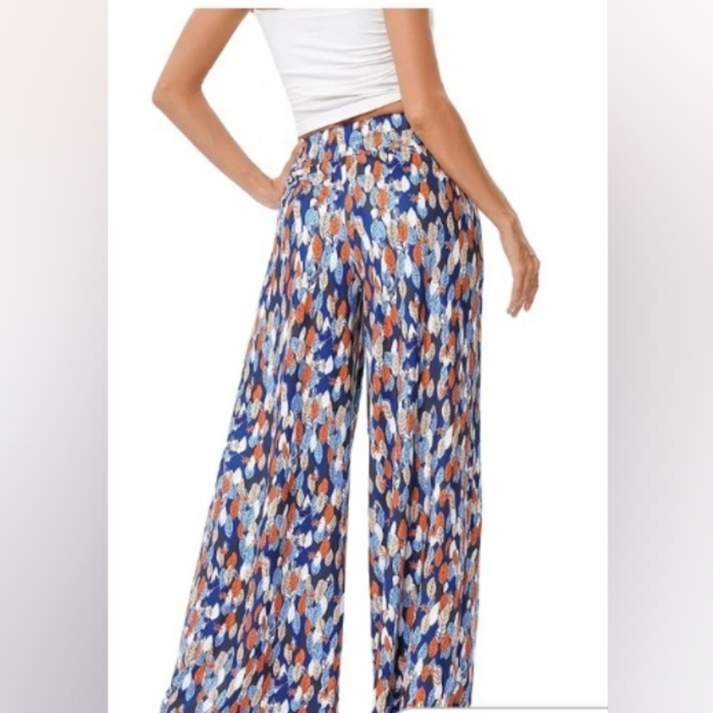 BOHEMIAN Style Pants. Size L multi Colored - Picture 2 of 3
